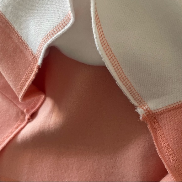 Nuco sweatshirt white and peach Size XL NEW - Picture 7 of 7
